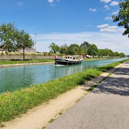 L'Entre Deux Eaux 'Maison' Balcon 'Et Jardin Reims Exterior foto